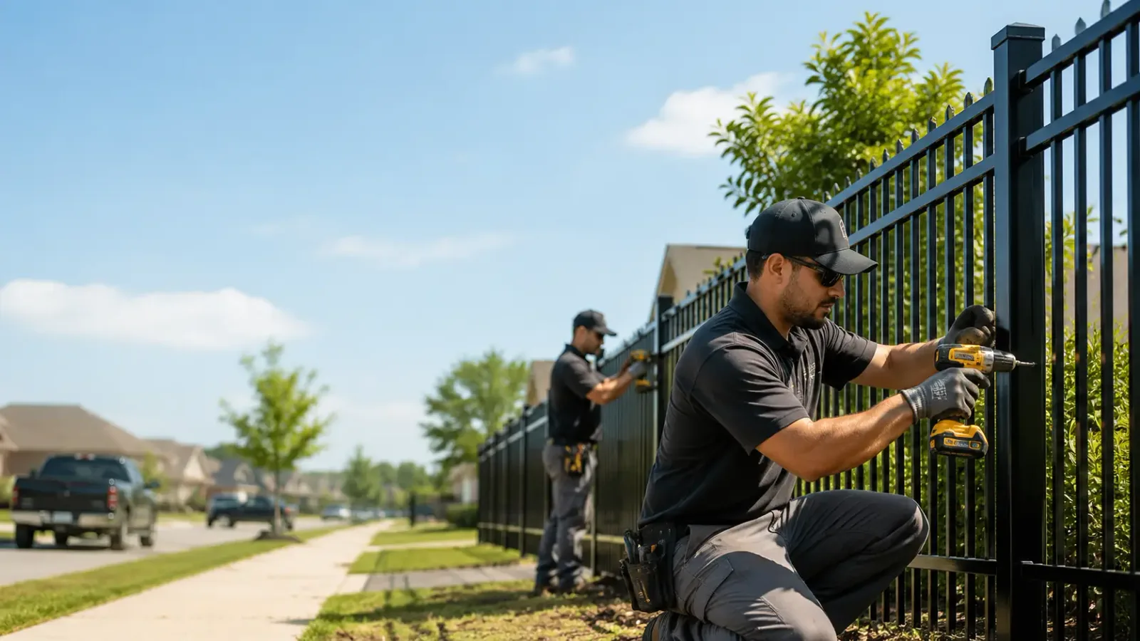 Metal Fence Installation in Thornton, KY